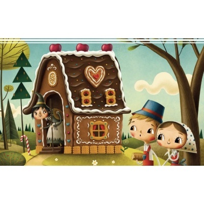 Jogos de Tabuleiro Contos Infantis A Casinha De Chocolates