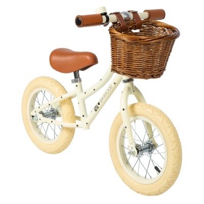 BANWOOD Bicicleta de Equilíbrio -Bonton R Creme