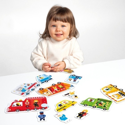 Banana Panda Puzzle My First Puzzles Cars 18+ Meses