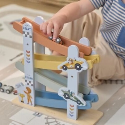 Little Dutch Rampa De Corrida Com Carros Fsc