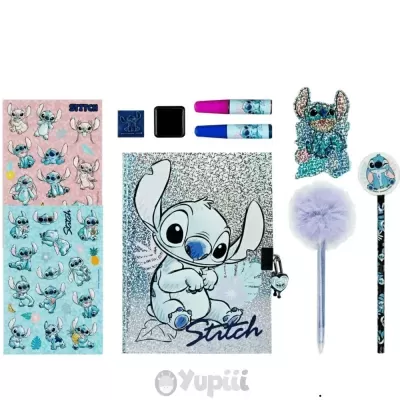 Disney Conjunto de Escrita com Diário Lilo e Stitch