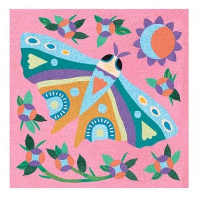 Djeco Kit de Pinturas com Areia - Luzes Do Jardim