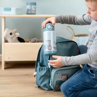 Done by Deer Garrafa Térmica 340 ml Azul