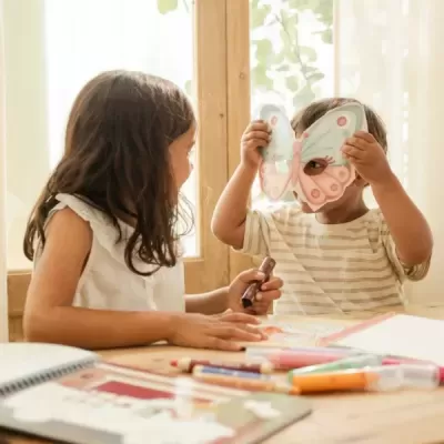 Little Dutch Livro de Recorte Máscaras