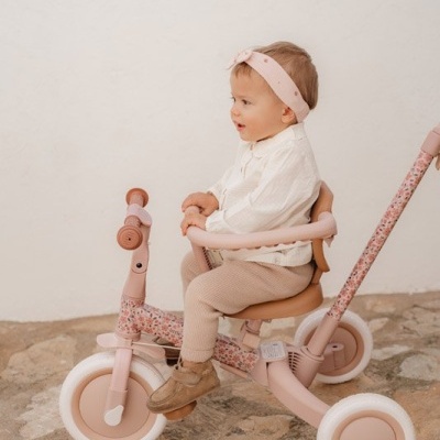 Triciclo Fairy Floral - Little Dutch - Pink ( 4-Em-1)