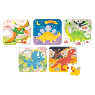 Banana Panda On-the-Go Puzzles Dinossauros