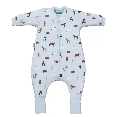 MOLIS&CO Saco de Dormir com Pernas e Mangas Winter Animals TOG 2.5