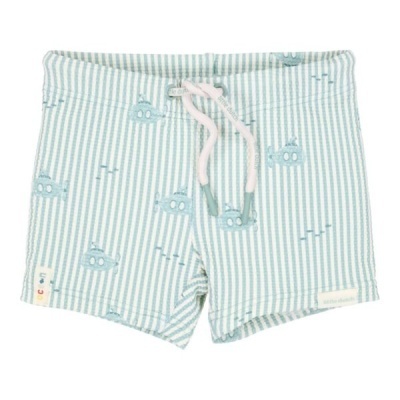 Little Dutch Conjunto Camisola De Banho De Manga Curta Com Calções Ocean Adventure