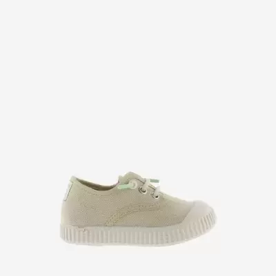 Victoria Shoes 1915 Washed Canvas Beige
