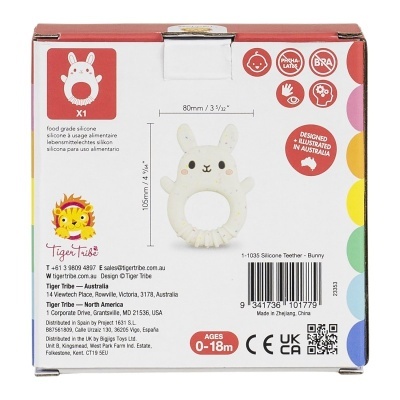 Tiger Tribe Mordedor de Silicone Coelho