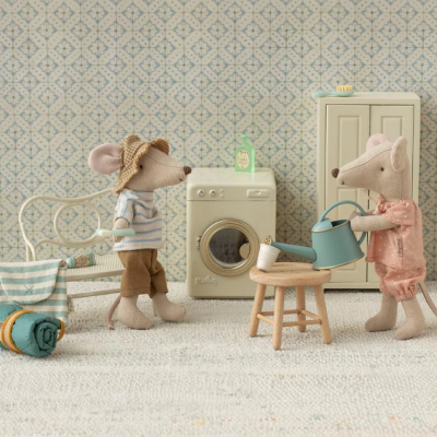 Maileg Máquina de Lavar Ratinhos Creme