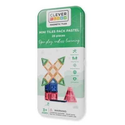 Cleverclixx Jogo Magnético de Viagem 28 Peças