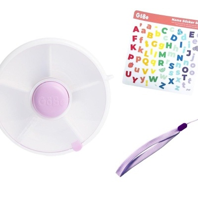 Göbe Lunchbox Snack Spinner Purple