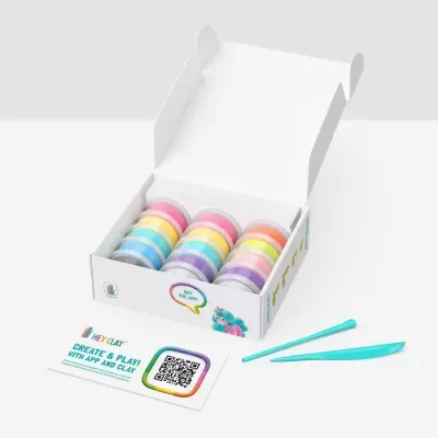 Hey Clay Animals Pasta de Modelar Unicórnios