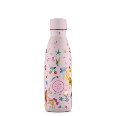 Cool Bottles Garrafa Térmica Funny Unicorns 350ml