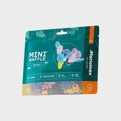 Marioinex Mini Waffle Nature Kolibri 50 pcs