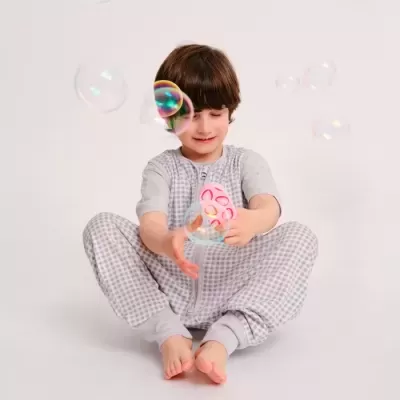 MOLIS&CO Saco de Dormir com Pernas Vichy Grey TOG 0.5 MOLIS&CO Saco de Dormir com Pernas Vichy Grey TOG 0.5