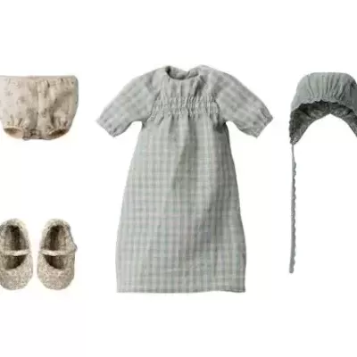 Maileg Coelha com Vestido e Touca Tamanho 3