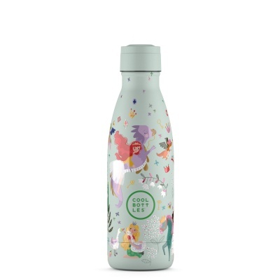 Cool Bottles Garrafa Térmica Princess Kingdom 350ml