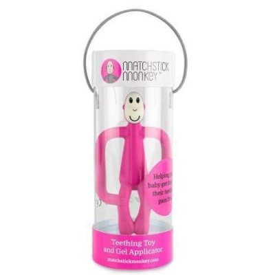 Matchstick Monkey Mordedor Macaco Pink