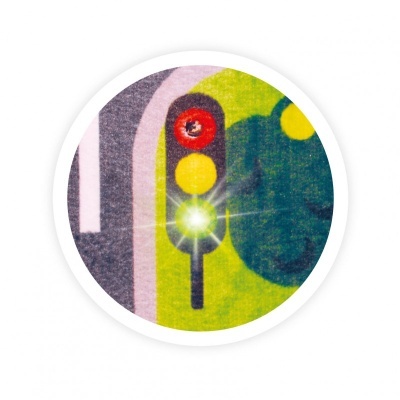 Buki Tapete com Carros e Sinais Luminosos +3 Carros