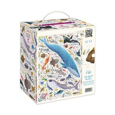 Banana Panda Puzzle Animais do Oceano