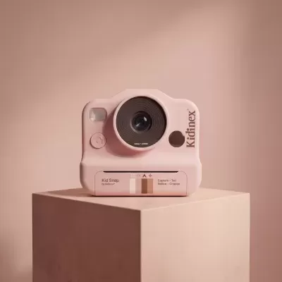 Kidinex Máquina Fotográfica Instantânea KidSnap Rosa Kidinex Máquina Fotográfica Instantânea KidSnap Rosa