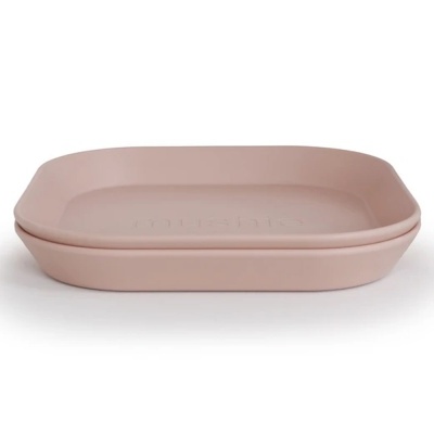 Mushie Pratos Quadrados - Pack 2x