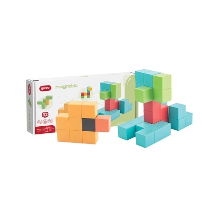 Giros Jogo 32 Cubos Magnéticos