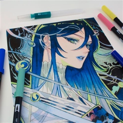 Tombow Marcadores Dual Brush Pens Manga Moon