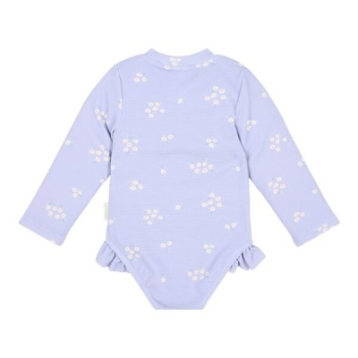 Little Dutch Fato De Banho Manga Comprida Folhos Dreamy Lavender