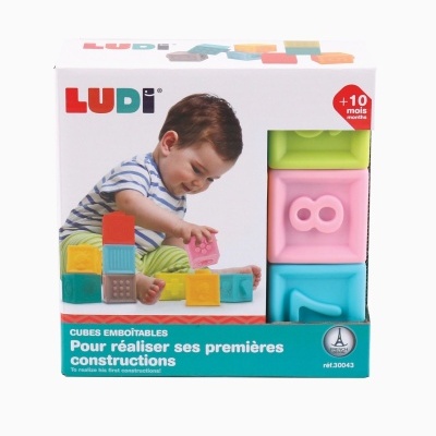 Ludi 9 Cubos Interligáveis Silicone