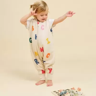 MOLIS&CO Saco de Dormir com Pernas ABC TOG 1 MOLIS&CO Saco de Dormir com Pernas ABC TOG 1