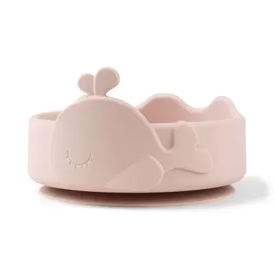 Done by Deer Taça Silicone com Ventosa Wally Rosa