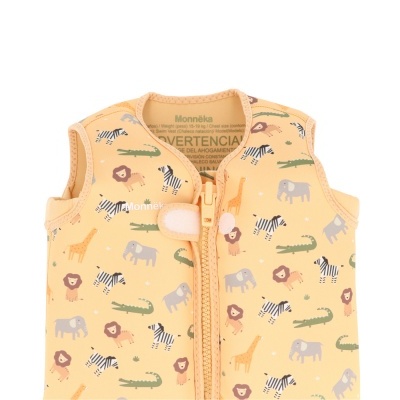 Monnëka Colete Flutuador Wild Animals Learning