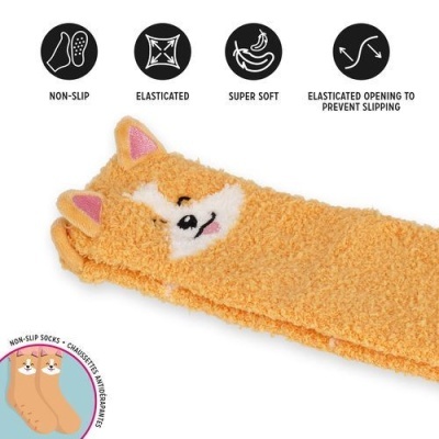 Legami Meias Polares Antiderrapantes Adulto Corgy