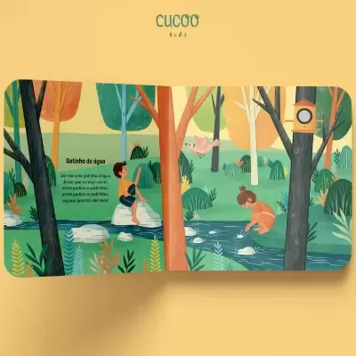 Cucoo Livro Musical Infantil Olaré
