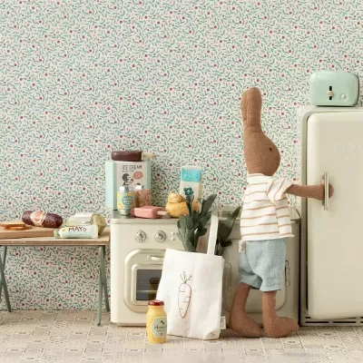 Maileg Frigorífico Miniatura Branco Creme