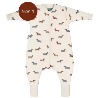 MOLIS&CO Saco de Dormir com Pernas e Mangas Fancy Teckels TOG 2.5
