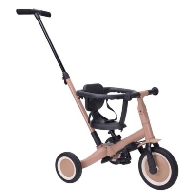 Top Mark Triciclo 4-Em-1 Com Puxador - Lio - Castanho