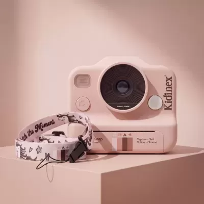 Kidinex Máquina Fotográfica Instantânea KidSnap Rosa Kidinex Máquina Fotográfica Instantânea KidSnap Rosa