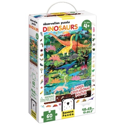 Banana Panda Puzzle De Observação Dinossauros 4+ Banana Panda Puzzle De Observação Dinossauros 4+