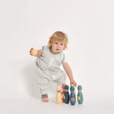 MOLIS&CO Saco de Dormir com Pernas Vichy Green TOG 1 MOLIS&CO Saco de Dormir com Pernas Vichy Green TOG 1