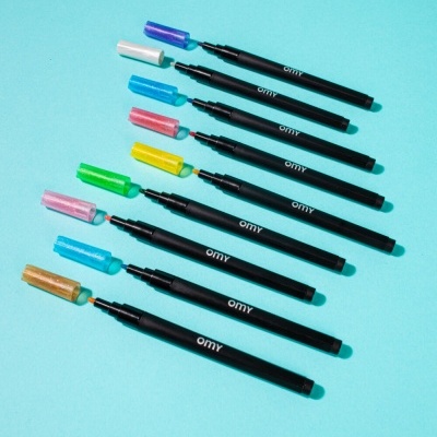 OMY Marcadores  Glitter