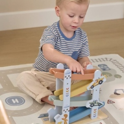 Little Dutch Rampa De Corrida Com Carros Fsc
