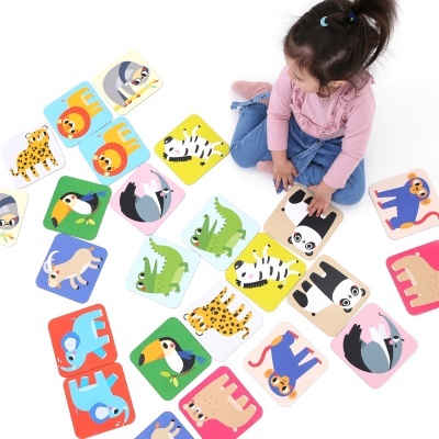 Banana Panda Grande Jogo da Memória Animais Selvagens Banana Panda Grande Jogo da Memória Animais Selvagens