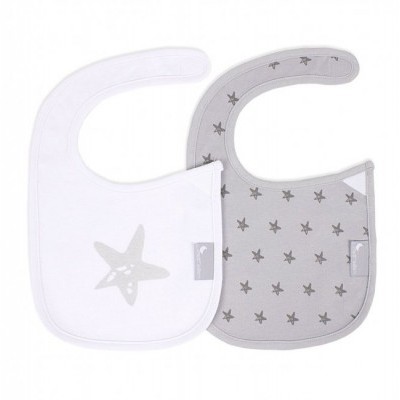 Conjunto de 2x babetes Estrela