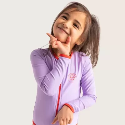 Swim Essentials Fato de Banho com Mangas Roxo Swim Essentials Fato de Banho com Mangas Roxo