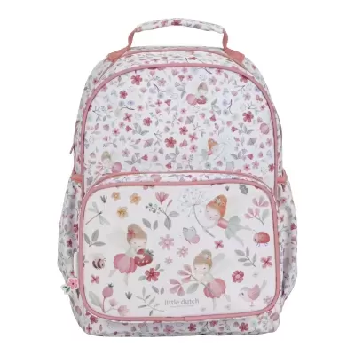 Little Dutch Mochila Média 35 cm Fairy Garden Rosa