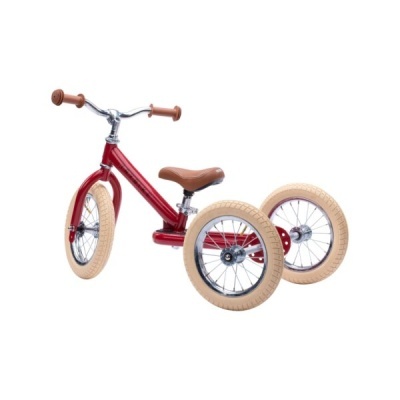 Trybike 2-in-1 Vintage Red Mate 3 Rodas
